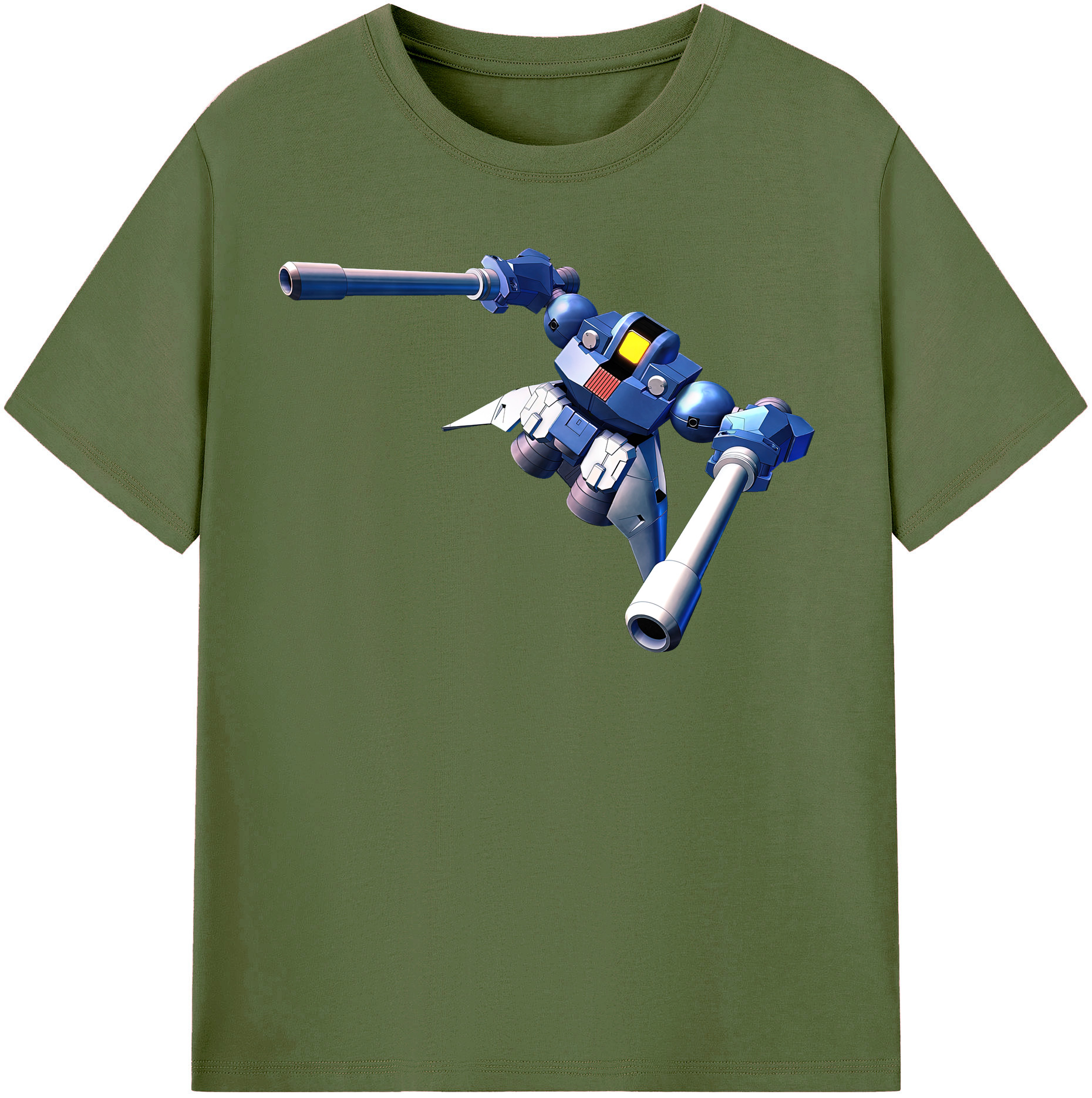 （画像用） 機動戦士ガンダム Mobile Suit Gundam 綿100％半袖Tシャツ（フロントプリント）